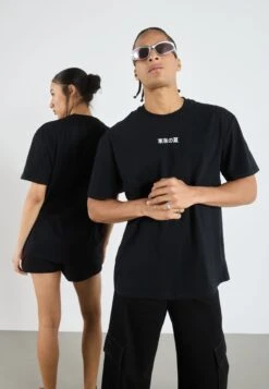 YOURTURN UNISEX - Basic T-shirt - True Black