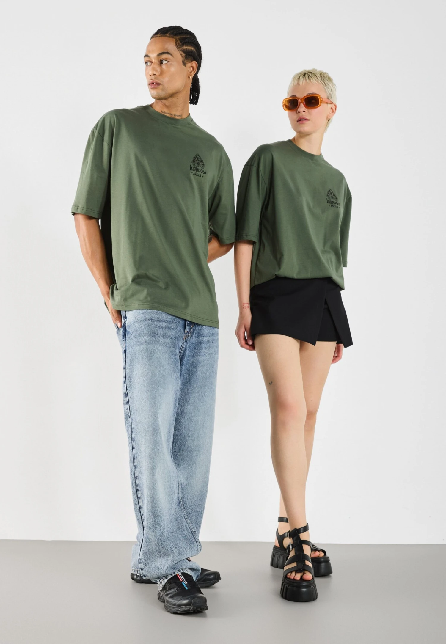 YOURTURN UNISEX - Print T-shirt - Thyme 6 YOURTURN UNISEX - Print T-shirt - Thyme - Image 4