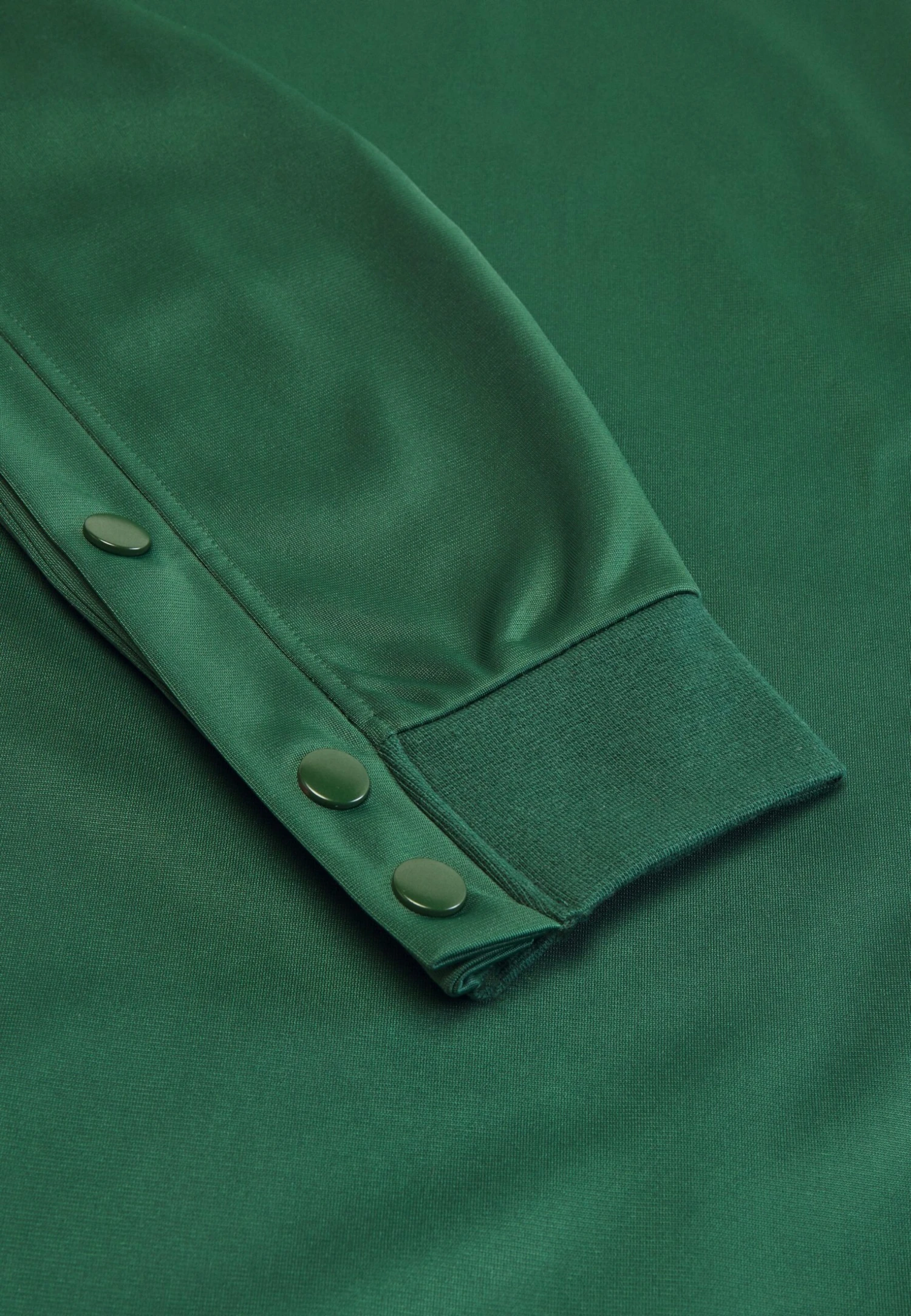 YOURTURN Unisex - Long Sleeved Top - Dark Green 10 YOURTURN Unisex - Long Sleeved Top - Dark Green - Image 8