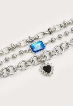 YOURTURN UNISEX 3 PACK - Bracelet - Silver-coloured -Yourturn Shop 490ccc8540ab468f913cd068b8946db9