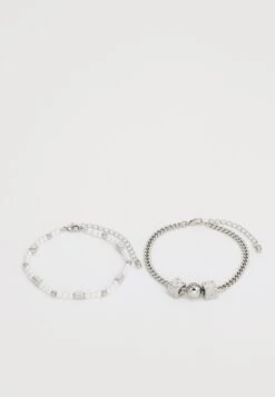 YOURTURN DC240926-529B-2PK UNISEX - Bracelet - Silver-coloured