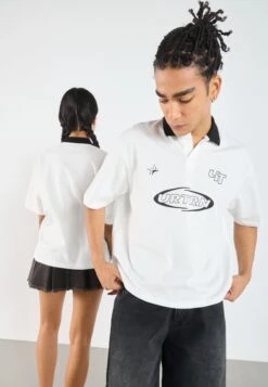 YOURTURN UNISEX - Polo Shirt - Egret -Yourturn Shop 4d54453f79014edc8c0372bfabe26b73