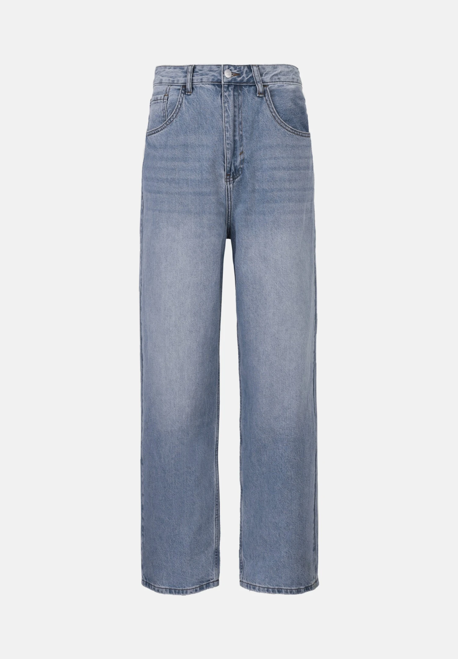 YOURTURN UNISEX - Straight Leg Jeans - Mid-blue Denim 6 YOURTURN UNISEX - Straight Leg Jeans - Mid-blue Denim - Image 4