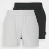 YOURTURN 2 Pack Unisex - Shorts - Black/Grey -Yourturn Shop 4e7774589f094580b98aa86de5b49e5e