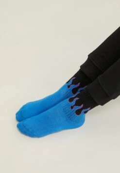 UNISEX 7 PACK - Socks - Orange/black/blue -Yourturn Shop 4f9a9a27061a4e28b8cbf4baa6a2aa66