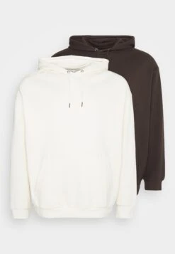 YOURTURN 2 Pack Unisex - Hoodie -Brown/Off-White -Yourturn Shop 4fc56a2d85334963ba991ae432107540