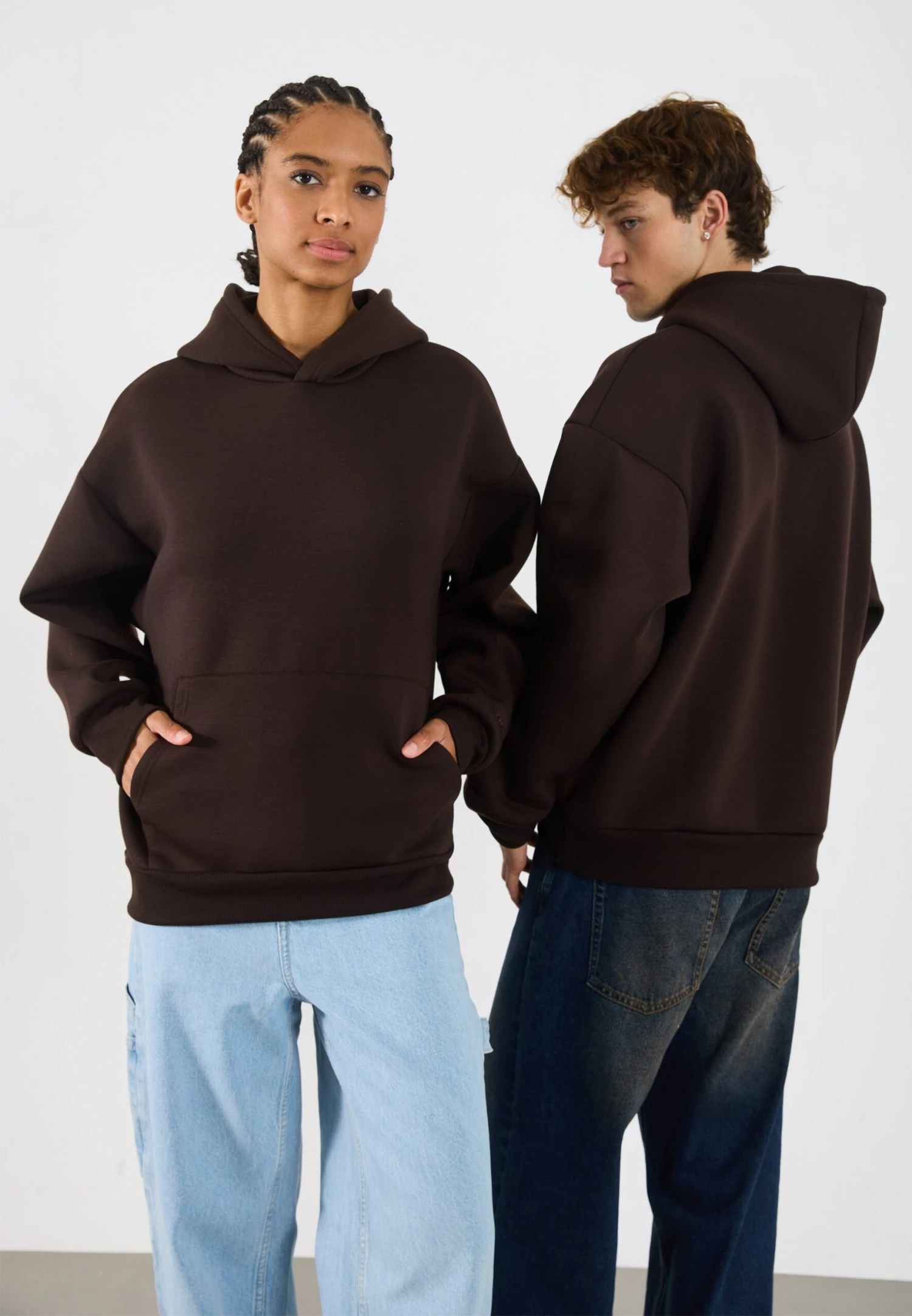 YOURTURN UNISEX - Sweatshirt - Coffee Bean 5 YOURTURN UNISEX - Sweatshirt - Coffee Bean - Image 3