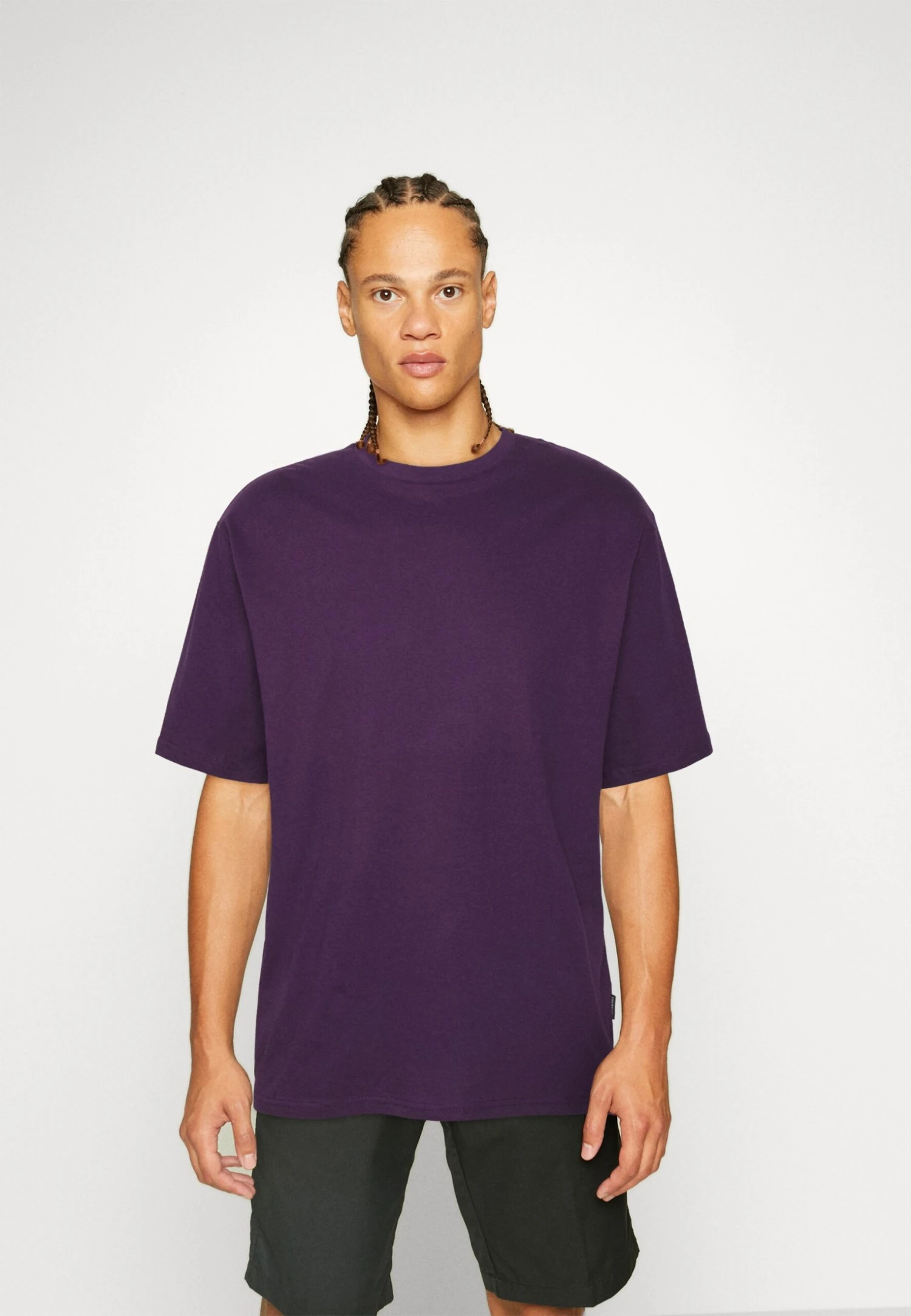 YOURTURN 3Pack Unisex - Basic T-Shirt - Grey/Purple/Black 4 YOURTURN 3Pack Unisex - Basic T-Shirt - Grey/Purple/Black - Image 2