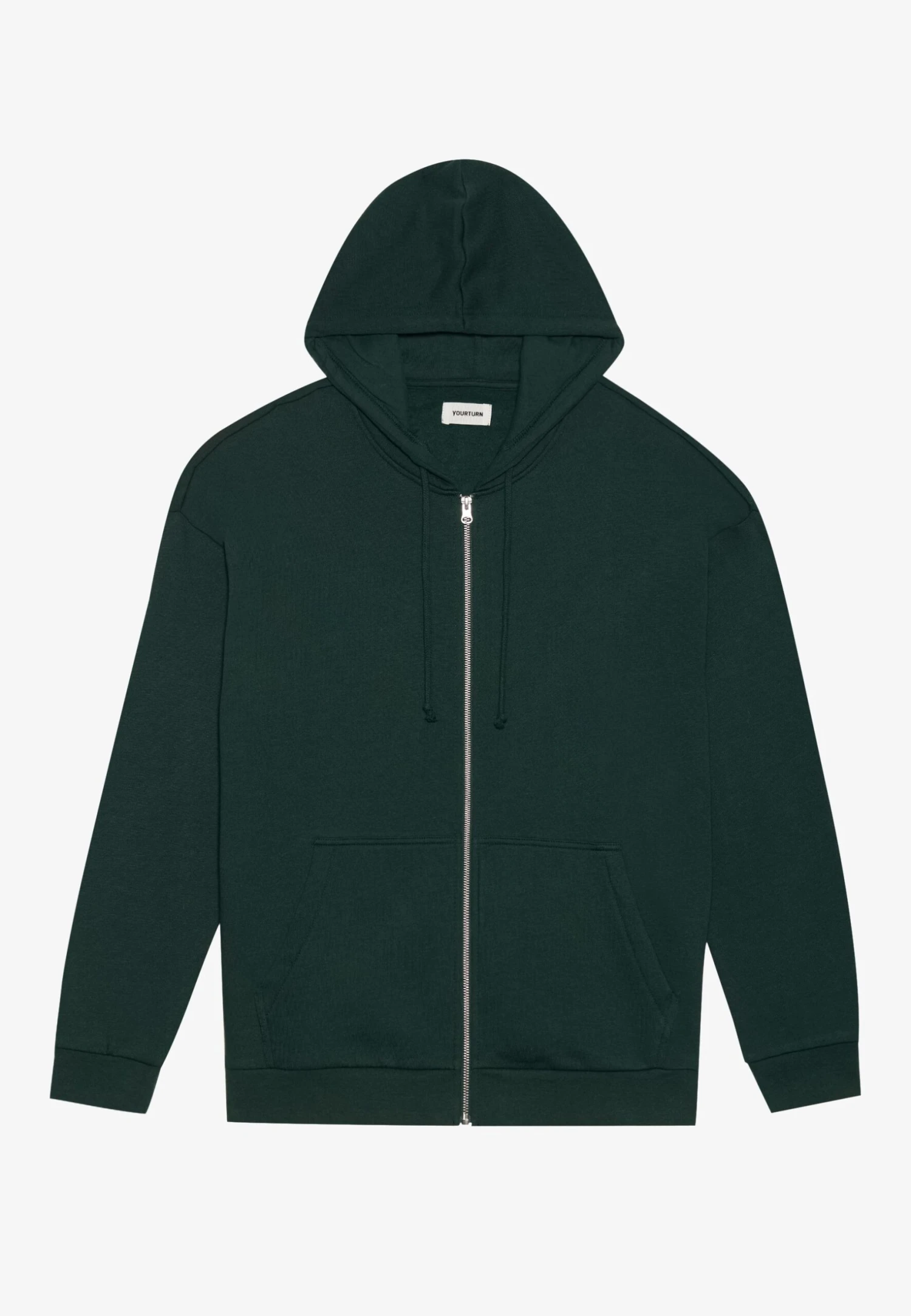 YOURTURN UNISEX - Zip-up Sweatshirt - Tan 14 YOURTURN UNISEX - Zip-up Sweatshirt - Tan - Image 12