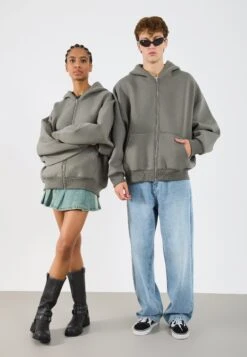 YOURTURN SCUBA ZIP UNISEX - Zip-up Sweatshirt - Castor Gray 14 YOURTURN SCUBA ZIP UNISEX - Zip-up Sweatshirt - Castor Gray -Yourturn Shop 517d1e1b10cf4c4e9bcce1f7e6a5489d