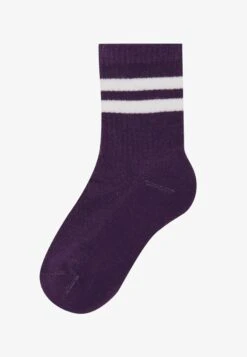 UNISEX 7 PACK - Socks - White/purple/blue -Yourturn Shop 51df5ae73e1043de977c4c9a2f850002