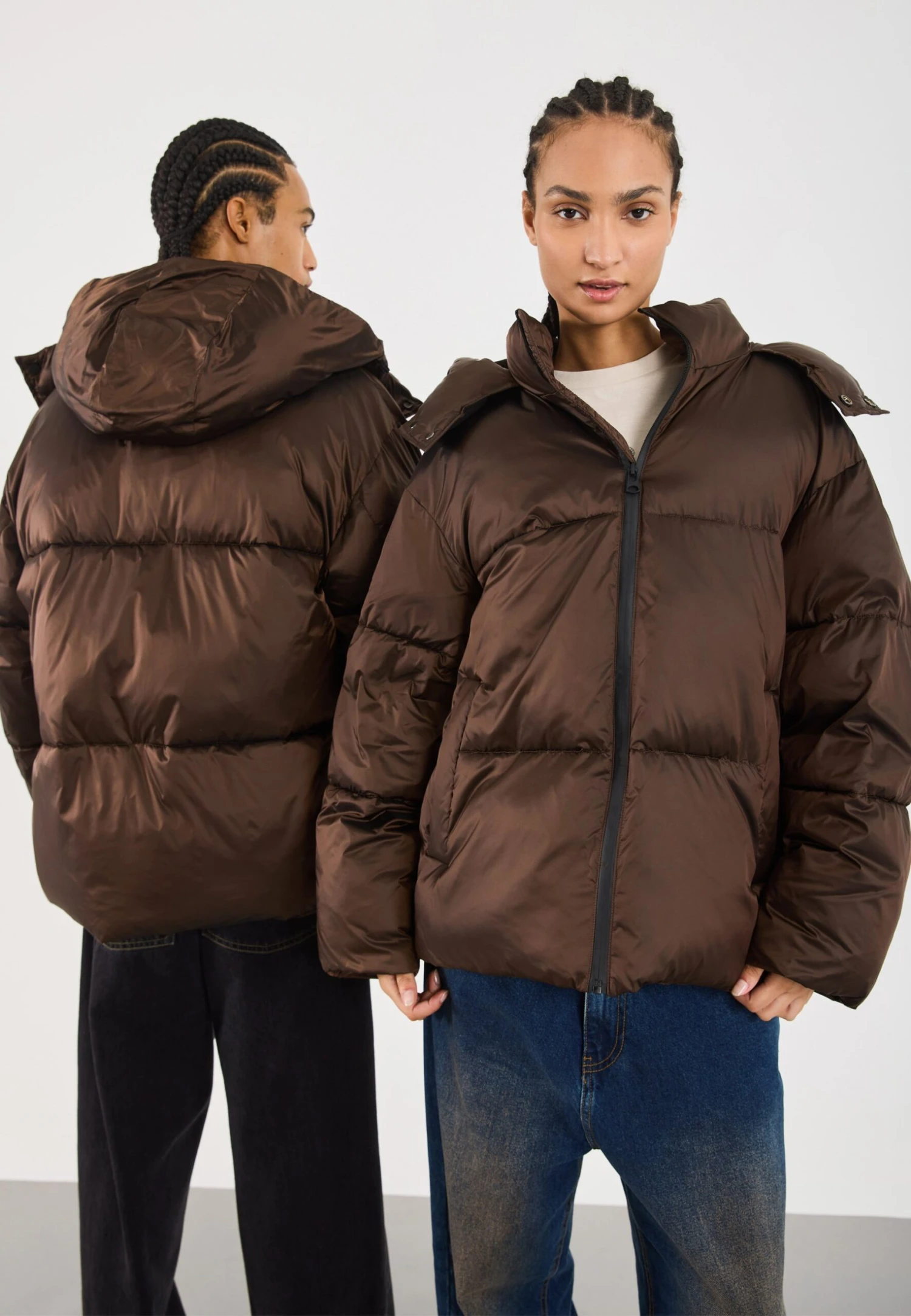 YOURTURN UNISEX - Winter Jacket - Brown 3 YOURTURN UNISEX - Winter Jacket - Brown