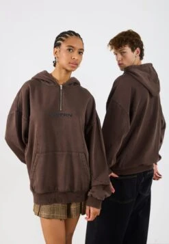 YOURTURN UNISEX - Sweatshirt - Dark Brown -Yourturn Shop 561793416f5d420fab1d61ab45292078