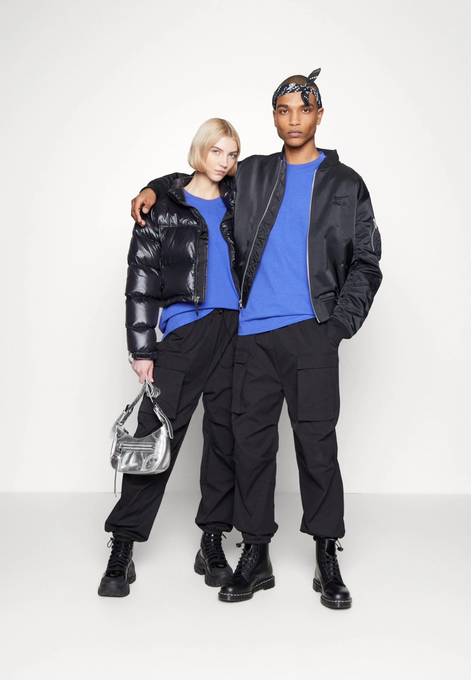 YOURTURN Unisex - Print T-Shirt - Dark Blue 4 YOURTURN Unisex - Print T-Shirt - Dark Blue - Image 2