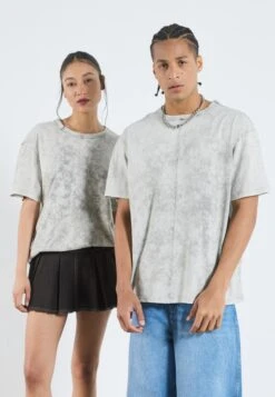 YOURTURN UNISEX - Print T-shirt - Light Grey Washed -Yourturn Shop 5715edc9350c413c87bd1782ec102ed9