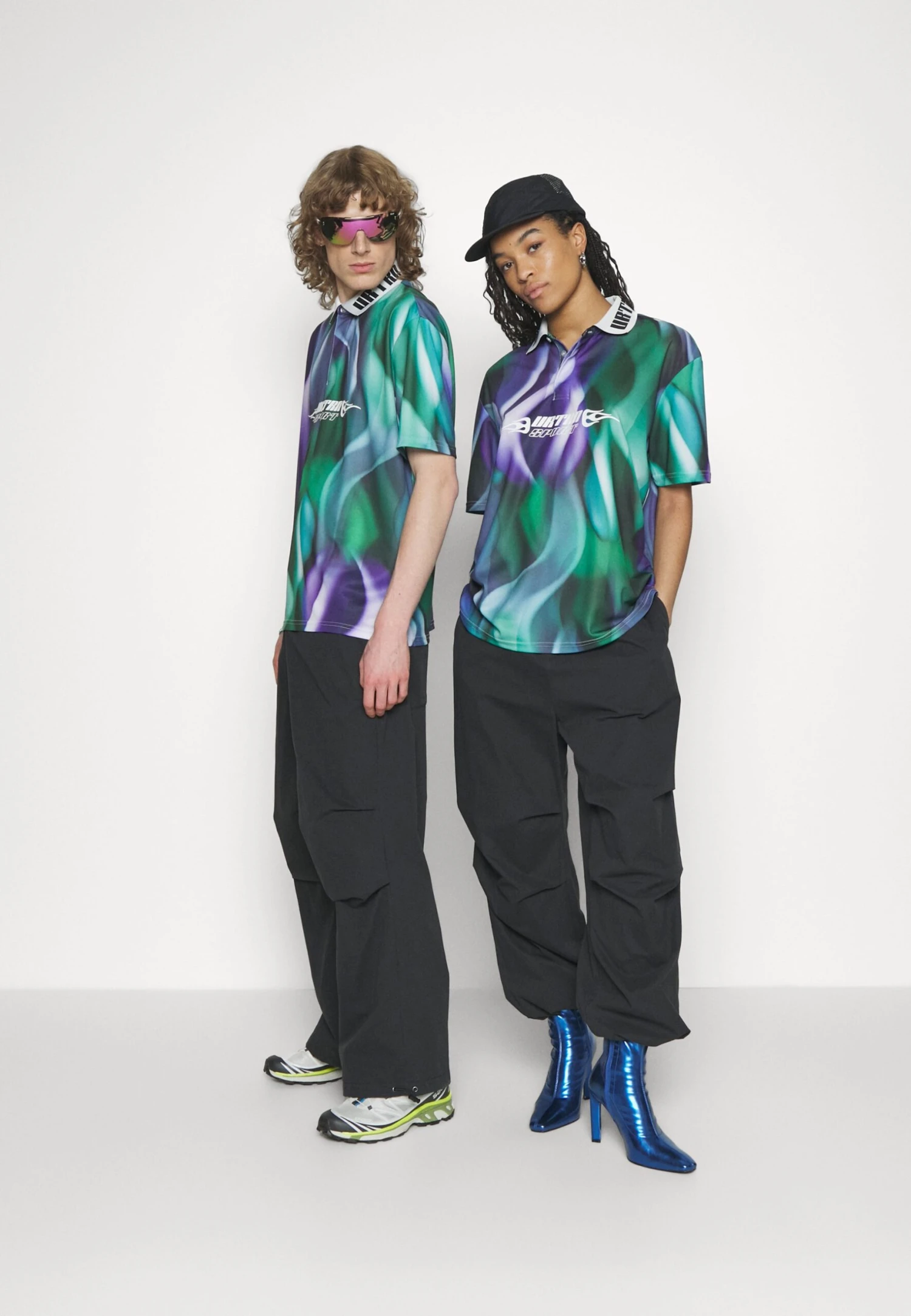 YOURTURN Unisex - Polo Shirt - Multi Coloured 4 YOURTURN Unisex - Polo Shirt - Multi Coloured - Image 2