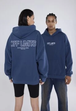 YOURTURN UNISEX - Hoodie - Blue,grey -Yourturn Shop 57b0d07376d747559011230fafd4f53c