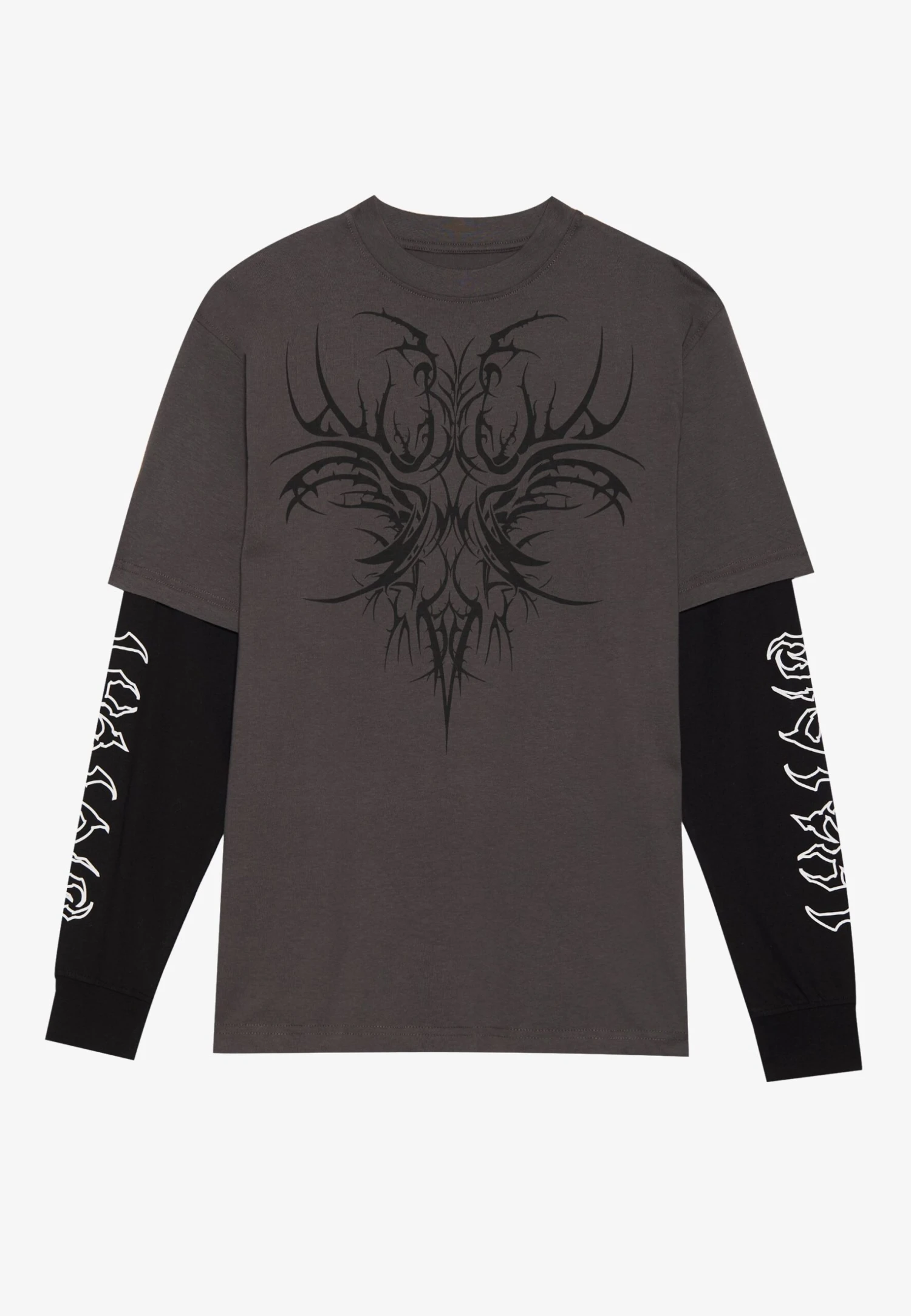 YOURTURN UNISEX - Long Sleeved Top - Asphalt 8 YOURTURN UNISEX - Long Sleeved Top - Asphalt - Image 6