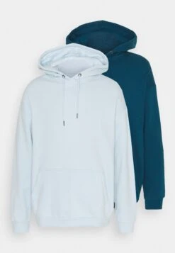 YOURTURN 2 Pack Unisex - Hoodie - Teal/Light Blue -Yourturn Shop 59345ff175764201a16d944734767215