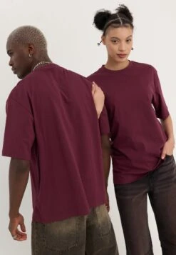 YOURTURN UNISEX 3 PACK BASIC OVERSIZED T-SHIRT - Basic T-shirt - Dark Blue/light Blue/bordeaux 24 YOURTURN UNISEX 3 PACK BASIC OVERSIZED T-SHIRT - Basic T-shirt - Dark Blue/light Blue/bordeaux -Yourturn Shop 5ebbb55464854425b85921da92860830