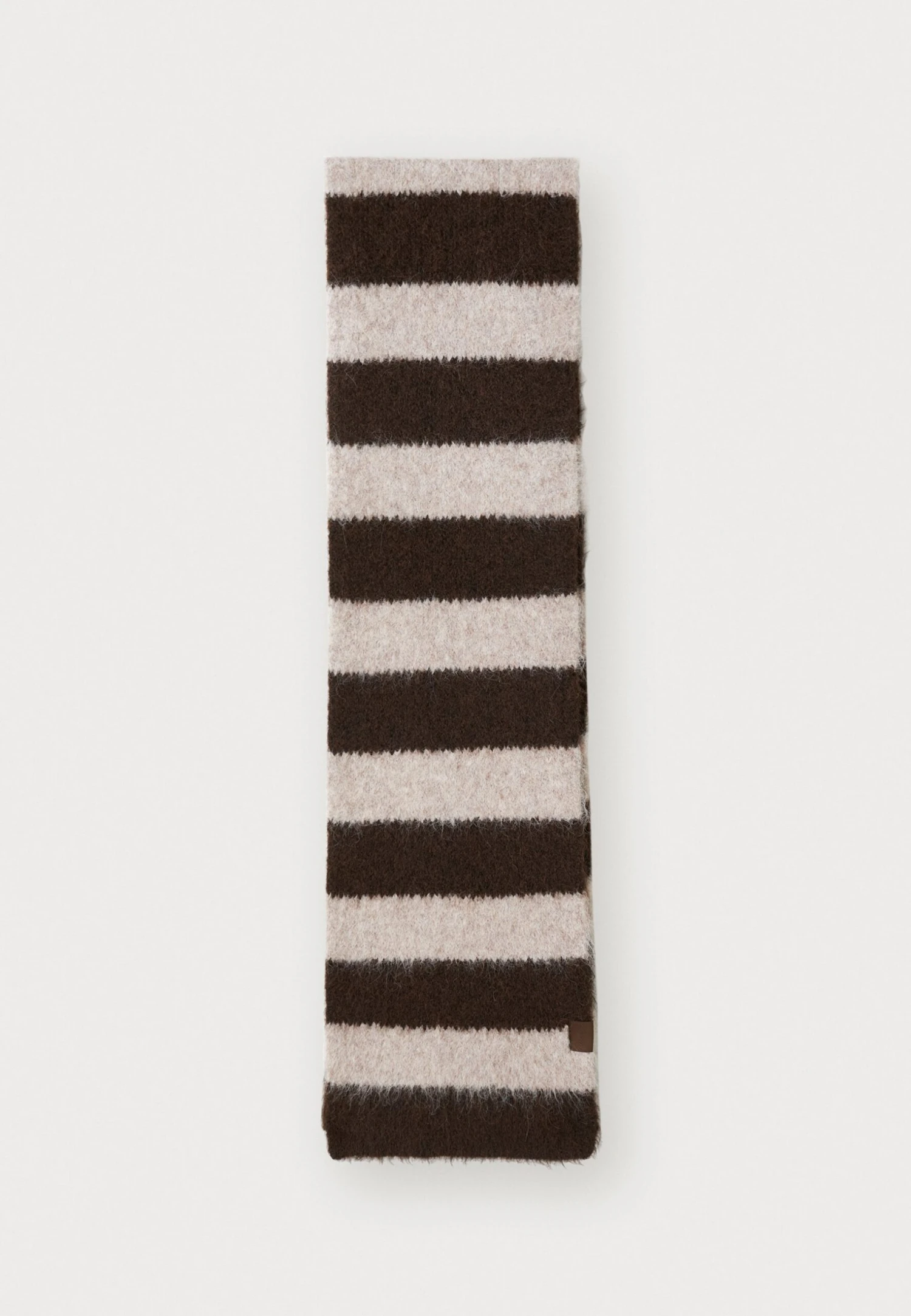 YOURTURN UNISEX - Scarf - Brown/beige 3 YOURTURN UNISEX - Scarf - Brown/beige