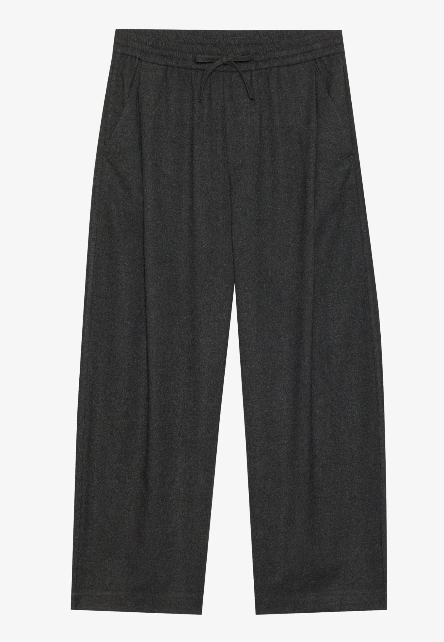 YOURTURN BARREL TROUSER UNISEX - Trousers - Dark Grey Melange 8 YOURTURN BARREL TROUSER UNISEX - Trousers - Dark Grey Melange - Image 6