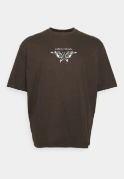 YOURTURN Print T-Shirt - Brown 12 YOURTURN Print T-Shirt - Brown -Yourturn Shop 65b23aeaf77a4c1e84cd5ce13c000801