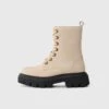 UNISEX - Lace-up Ankle Boots - Off-white -Yourturn Shop 67c072772dd74568989d6501ab389268