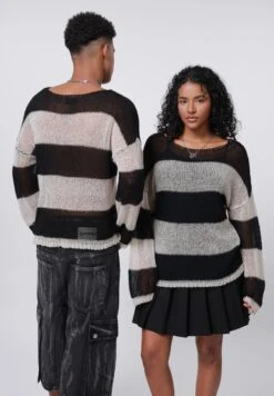 YOURTURN UNISEX - Jumper - Black/white 10 YOURTURN UNISEX - Jumper - Black/white -Yourturn Shop 69b7efeb7d744b959237b583b44e1824