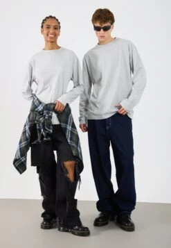 YOURTURN UNISEX 3 PACK - Long Sleeved Top - Gray/