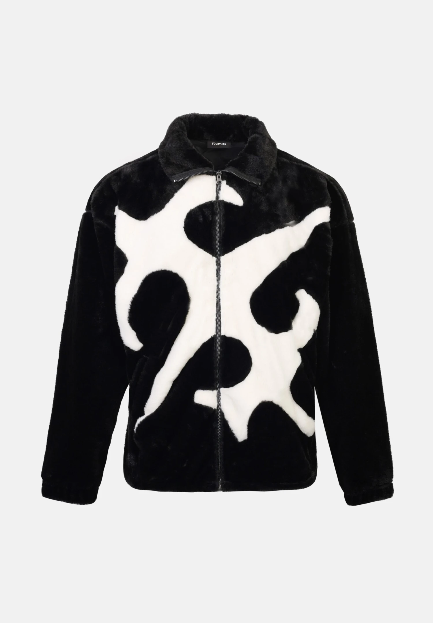YOURTURN UNISEX - Winter Jacket - Black /white 6 YOURTURN UNISEX - Winter Jacket - Black /white - Image 4