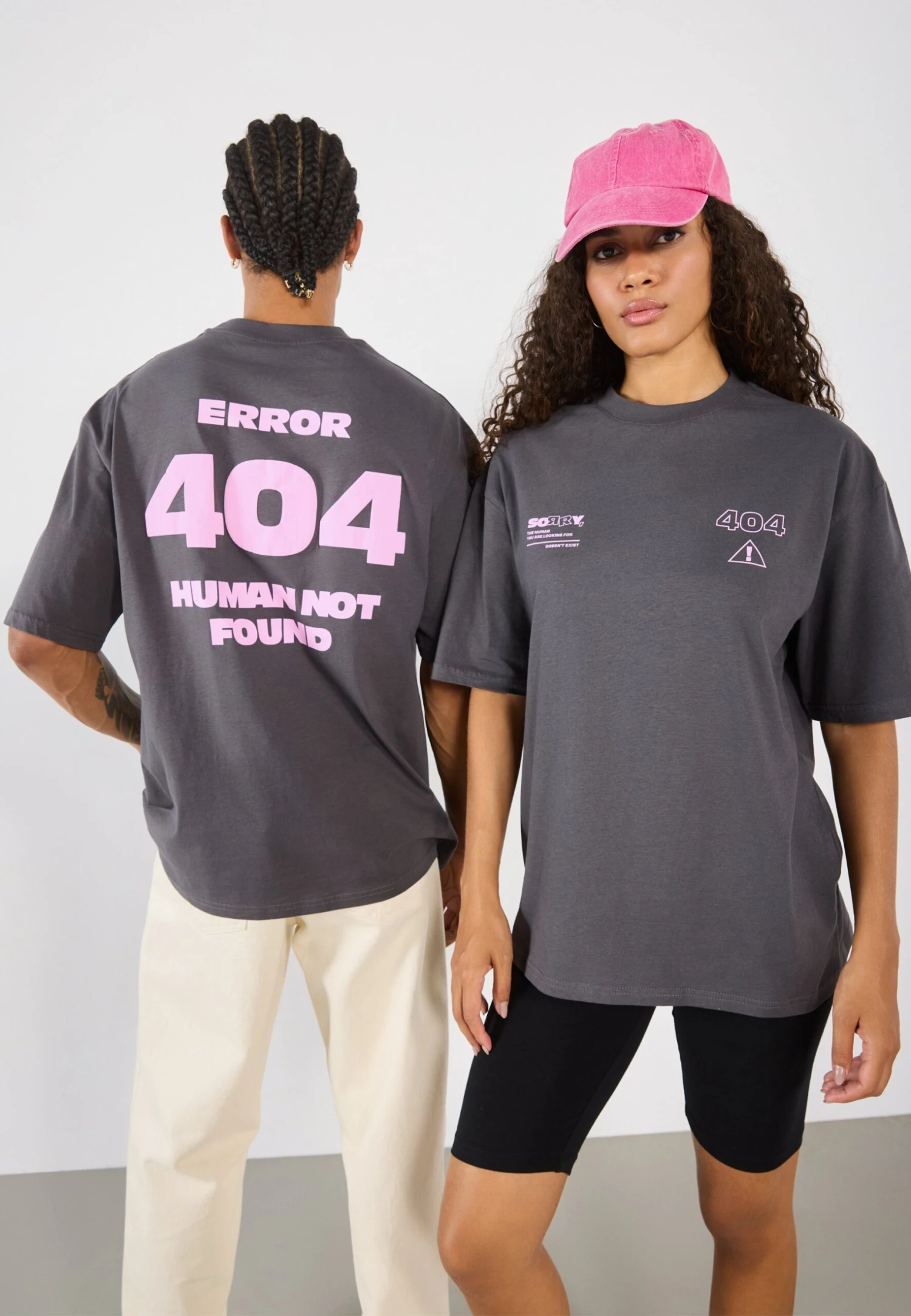 YOURTURN UNISEX - Print T-shirt - Asphalt 3 YOURTURN UNISEX - Print T-shirt - Asphalt