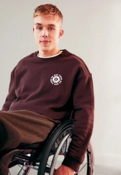 YOURTURN Unisex - Sweatshirt - Dark Brown