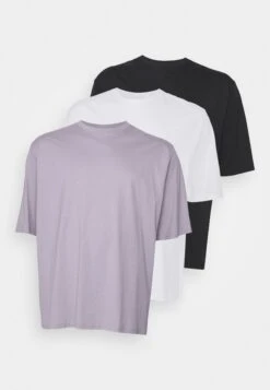 YOURTURN Unisex 3 Pack- Basic T-Shirt - White/Lilac/Black 23 YOURTURN Unisex 3 Pack- Basic T-Shirt - White/Lilac/Black -Yourturn Shop 74a88e3257534b588c923bdfe378d85a