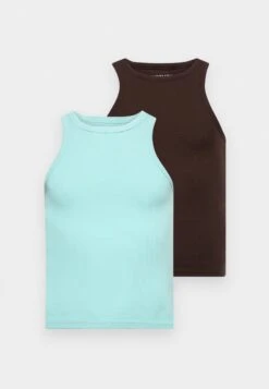 YOURTURN BASIC RIB MUSCLE RACER TANKS UNISEX 2 PACK - Top - White/black 27 YOURTURN BASIC RIB MUSCLE RACER TANKS UNISEX 2 PACK - Top - White/black -Yourturn Shop 75d7c0b7df494f58ae05113893f8ed75 1