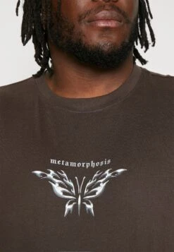 YOURTURN Print T-Shirt - Brown 13 YOURTURN Print T-Shirt - Brown -Yourturn Shop 7673a818b5884438a6f91f8b31d112e1