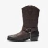 YOURTURN UNISEX - Cowboy/Biker Boots - Brown -Yourturn Shop 76745037054d4c1abe388061e7f5dc58