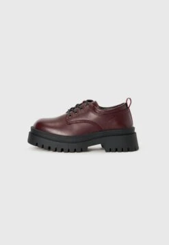 YOURTURN UNISEX - Casual Lace-ups - Burgandy