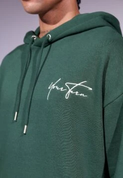 YOURTURN UNISEX - Sweatshirt - Dark Green -Yourturn Shop 7793e05fad454ea699cd903f877034ff