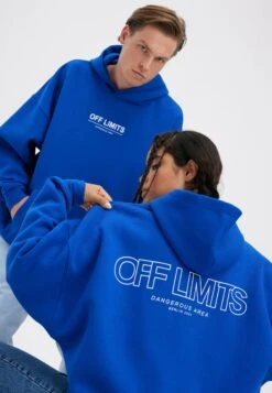 YOURTURN UNISEX - Hoodie - Blue