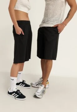 YOURTURN BASKETBALL MESH SHORTS UNISEX - Tracksuit Bottoms - Black