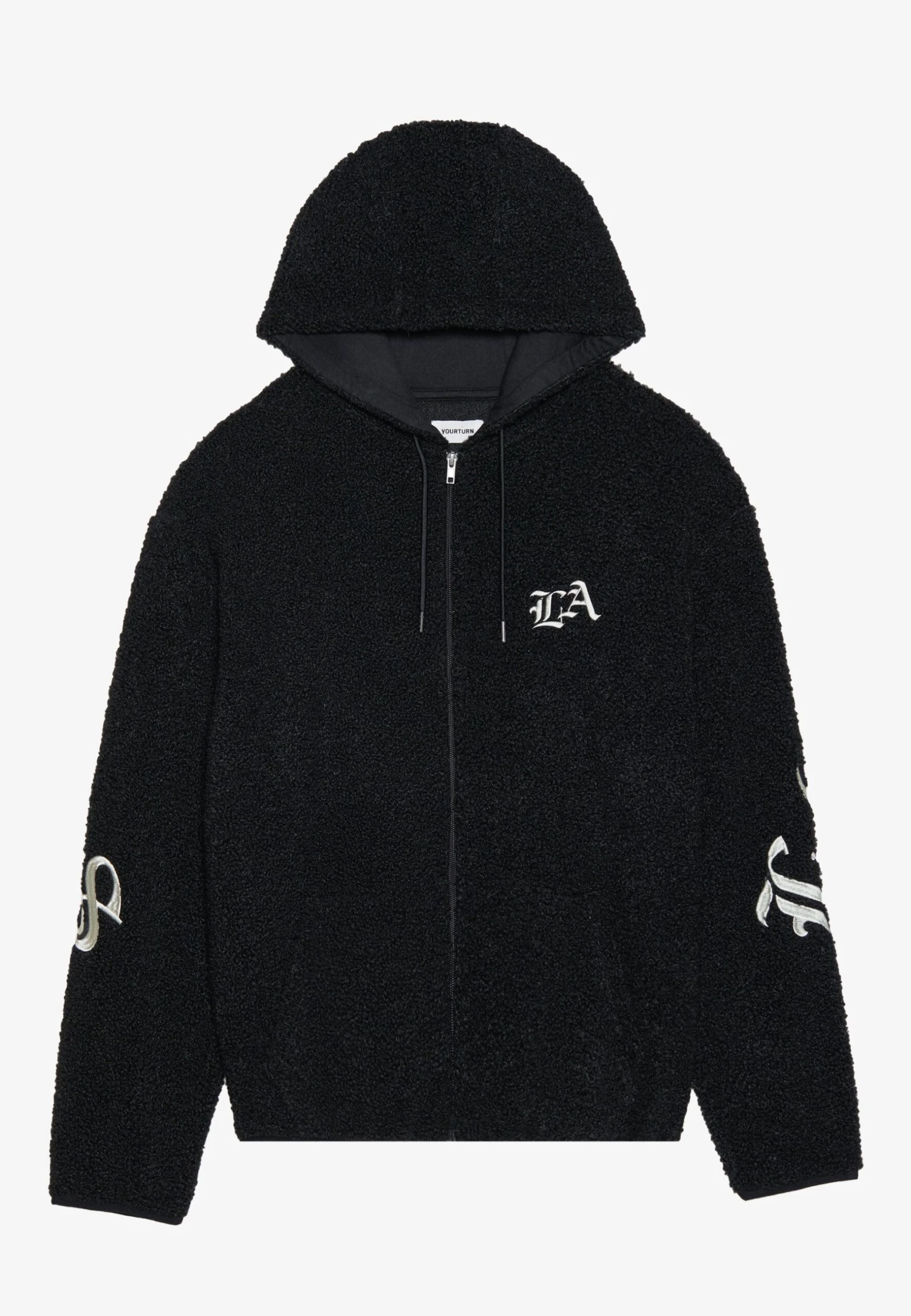 YOURTURN TEDDY JACKET UNISEX - Fleece Jacket - Forged Iron 11 YOURTURN TEDDY JACKET UNISEX - Fleece Jacket - Forged Iron - Image 9