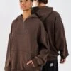 YOURTURN UNISEX - Sweatshirt - Dark Brown -Yourturn Shop 809691d8521c406e8b8855a1df00d869