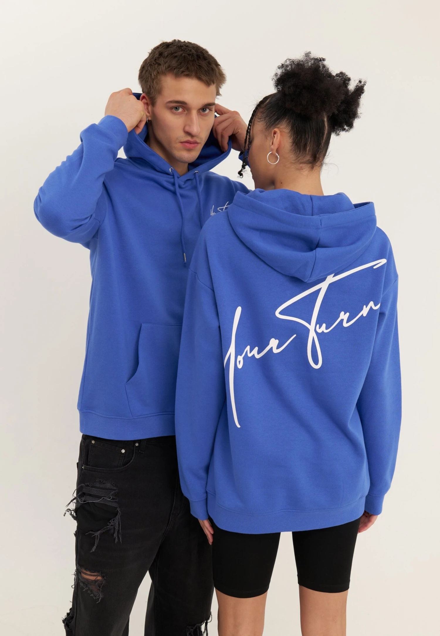 YOURTURN UNISEX - Sweatshirt - Blue 5 YOURTURN UNISEX - Sweatshirt - Blue - Image 3