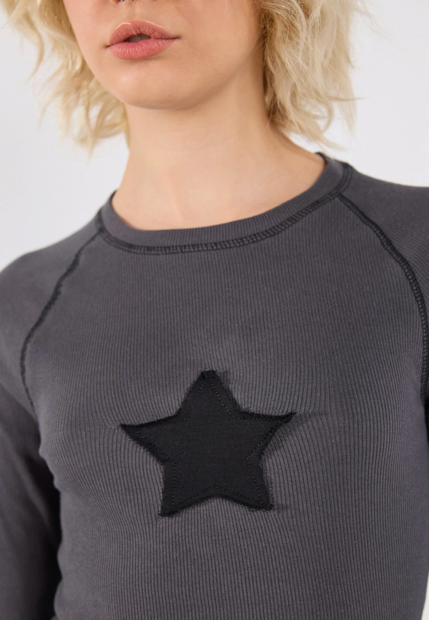 YOURTURN UNISEX - Long Sleeved Top - Forged Iron 9 YOURTURN UNISEX - Long Sleeved Top - Forged Iron - Image 7