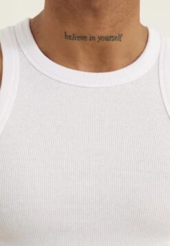 YOURTURN BASIC RIB MUSCLE RACER TANKS UNISEX 2 PACK - Top - White/black 23 YOURTURN BASIC RIB MUSCLE RACER TANKS UNISEX 2 PACK - Top - White/black -Yourturn Shop 85850b7451ad49af95402cf7ee3577a8