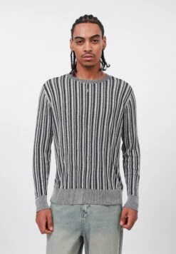 YOURTURN MUSCLE FIT UNISEX - Jumper - Grey/black