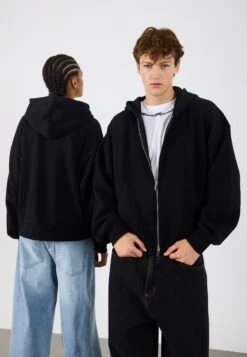 YOURTURN UNISEX - Zip-up Sweatshirt - Black