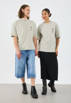 YOURTURN 2 PACK UNISEX - Print T-shirt - Black / Khaki Washed -Yourturn Shop 8762f3ab05a241338a3418e8db264dad