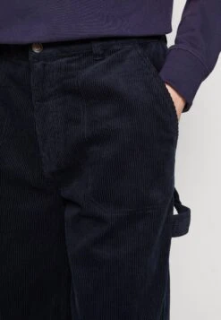 YOURTURN Wide Fit Carpenter Corduroy Unisex - Shorts - Dark Blue -Yourturn Shop 8cd9cf0de31c4216a6f2638ee7f7e4e5